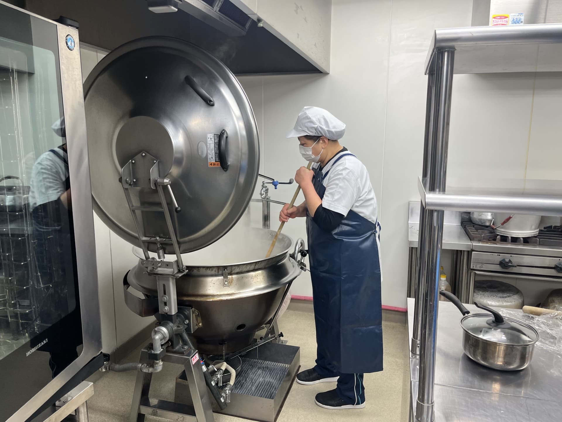 自園で調理した給食